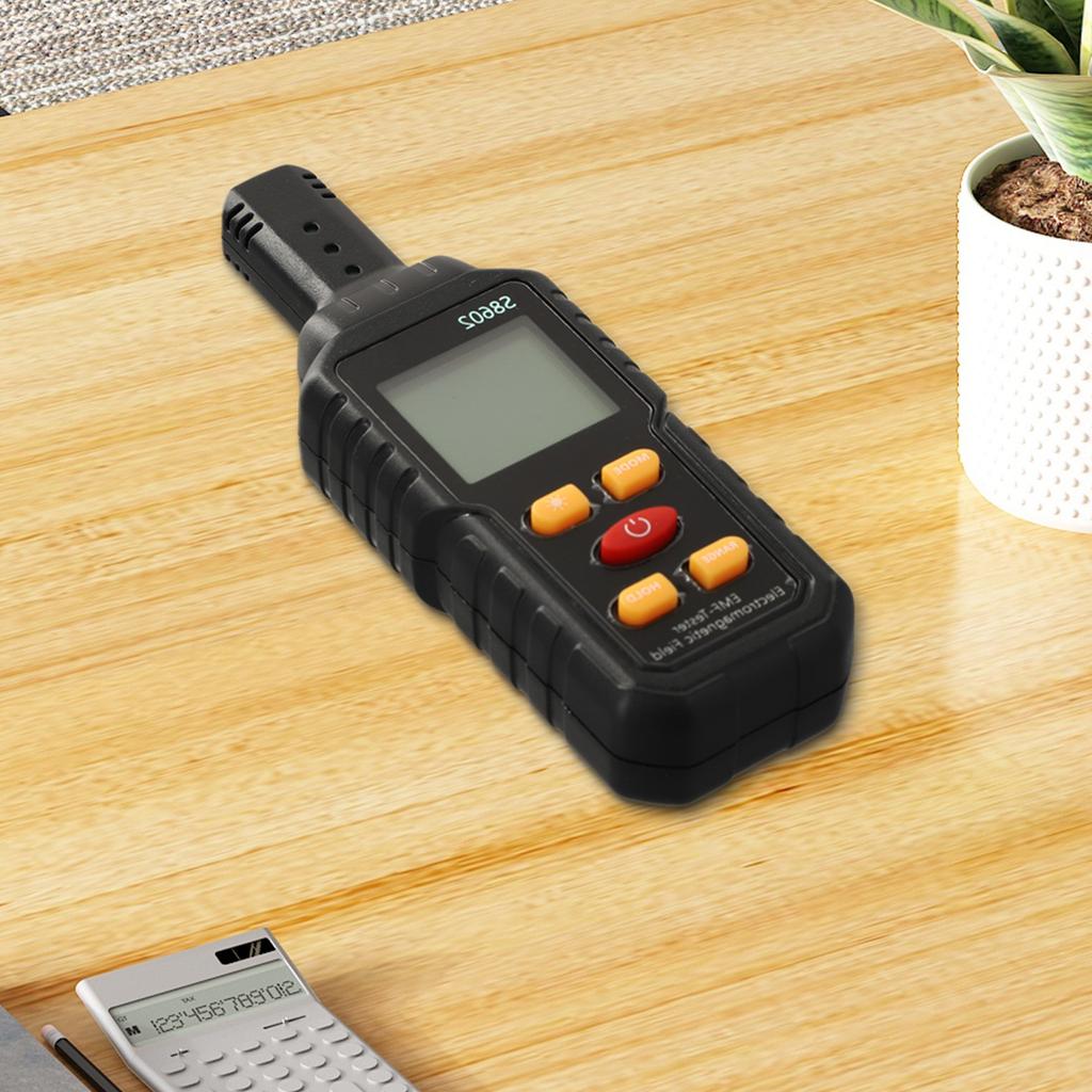 3 In 1 Digital Radiation Dosimeter Geiger Counter EMF Electromagnetic Radiation