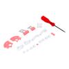 Game Console Gamepad Key Buttons Set with Screwdriver for Switch Lite Controller