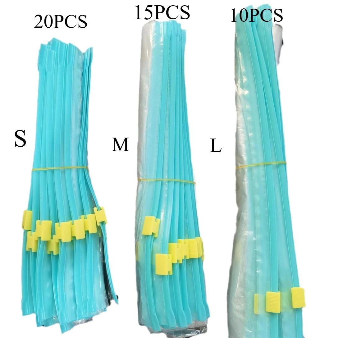

45 шт. многоразовых пакетов для хранения продуктов с герметичной застежкой, идеально подходят для фруктов, овощей и мяса, незаменимый кухонный пакет для хранения