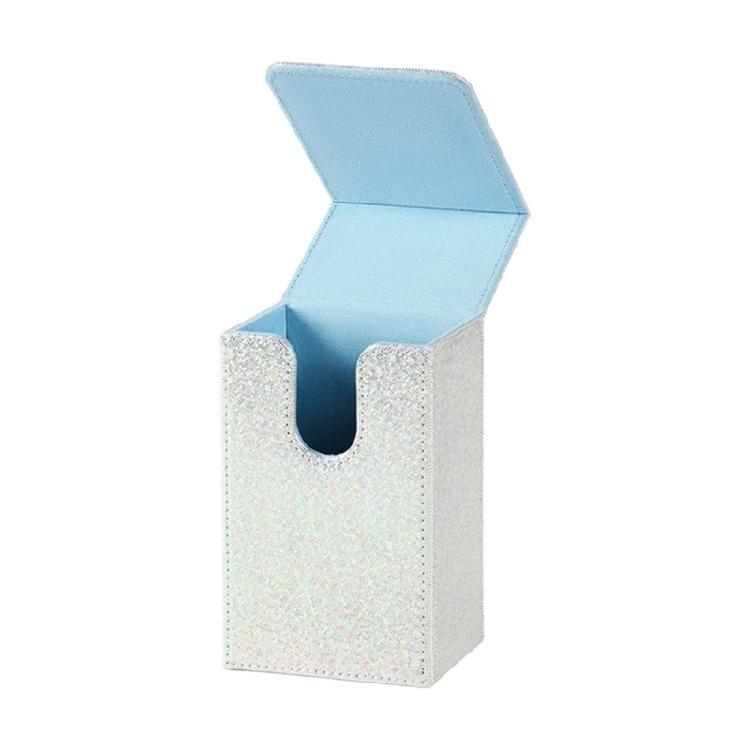 Sun Moon Tarots Card Box PU Leather Storage Case Portable Card Container Divination Storage Box Card Container Easy to Carry