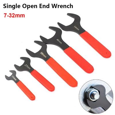 1Pcs 15 Degree Offset Angle Single Open End Wrench Single-Head Fixed Wrench  for Auto Repair