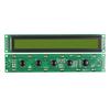 Hui Jing 5.8-Inch COB LCD Screen, 40x2 Dot Matrix Display, Yellow-Green Background, Black Text, Parallel Port