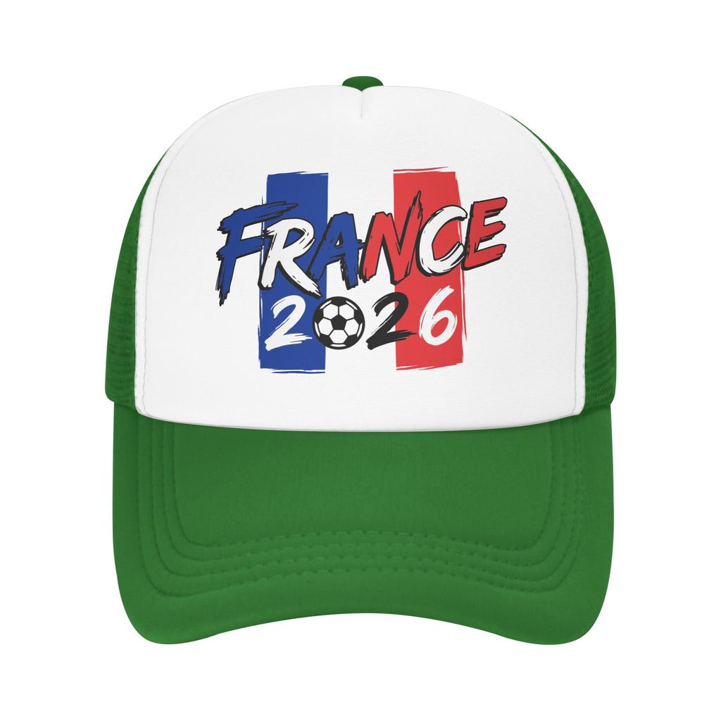 France Football Match Mesh Baseball Caps Unisex Women Trucker Worker Cap Usa Canada Mexico Soccer Hats Summer Trucker Cap