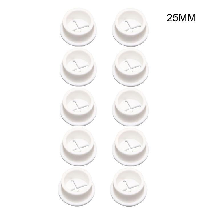 10 Pcs Wire Cable Hole Cover Flexible Desk Rubber Grommet Hole Cable Management