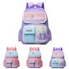 Large Capacity Cute Cartoon School Backpack For Kids In Light Pink And Dark Pink Color Collection
