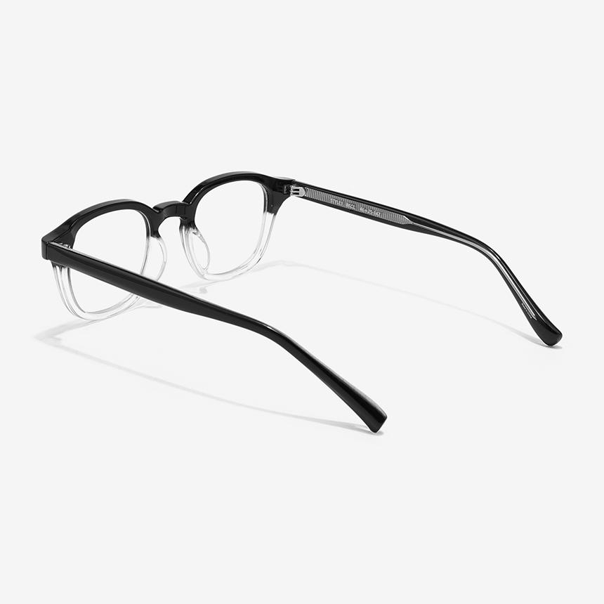 Seutailwokeu Style1 Bkcl_Black & Transparent Stylework Eyeglass Frames