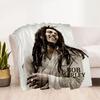 Bob Marley Reggae Legend One Love Blanket Soft Warm Cozy Suitable For Bed Sofa Chair For All Seasons Digital Print Perfect Gift For Relatives And Frie