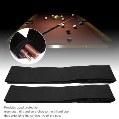 2pcs 3/4 Outdoor Billiard Cue Pool Stick Storage Bag Adjustable Shoulder Strap Pouch
