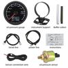 12V Automotive Oil Pressure Gauge + Oil Pressure Sensor 1/8 NPT 62mm Car Meter Digital Fuel Press Oil Manometer Diagnostic Tool