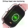Nuovo Braccialetto Smart Watch Pedometro Monitoraggio Frequenza Cardiaca Chiamata Bluetooth Schermo Touch 1,69 pollici Smart Watch Per Uomo Donna Orologio