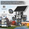 V380PRO 9MP 3-Lens Solar-Powered Camera with 3-Axis Gimbal and Night Vision