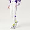 Fila Fusion Retro Sports Letter Print Color Block Loose Woven Sports Pants Women Pants White T11W141803FWT