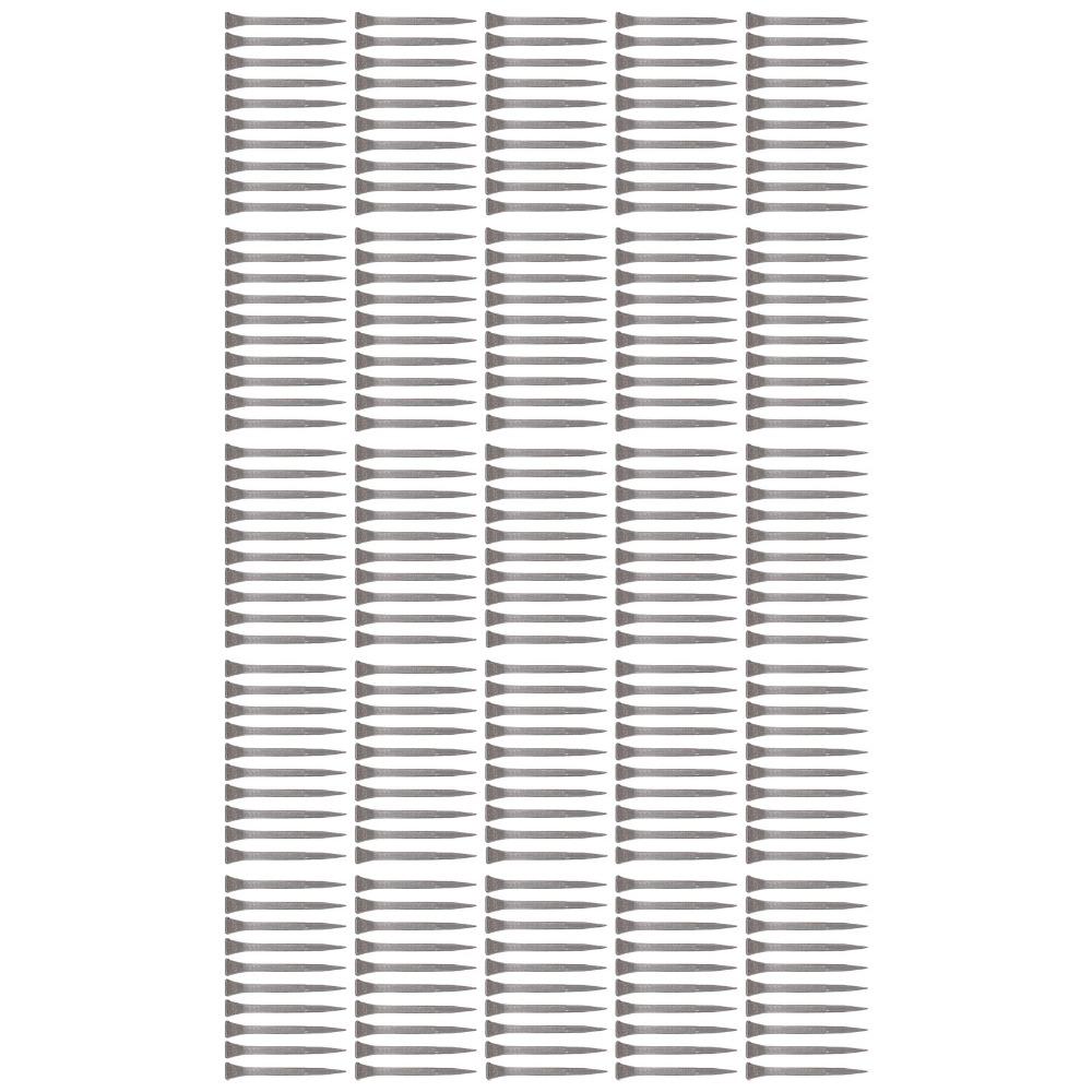 250pcs Low Carbon Steel Horseshoe Nails Durable Horse Shoe Nails Steel Nails  Animal Husbandry