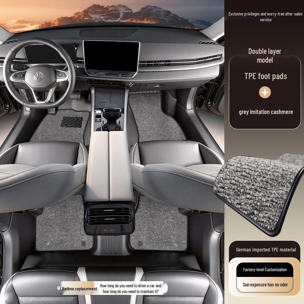 Custom TPE Floor Mats for FAW-Volkswagen Sagitar L (2012-2026)