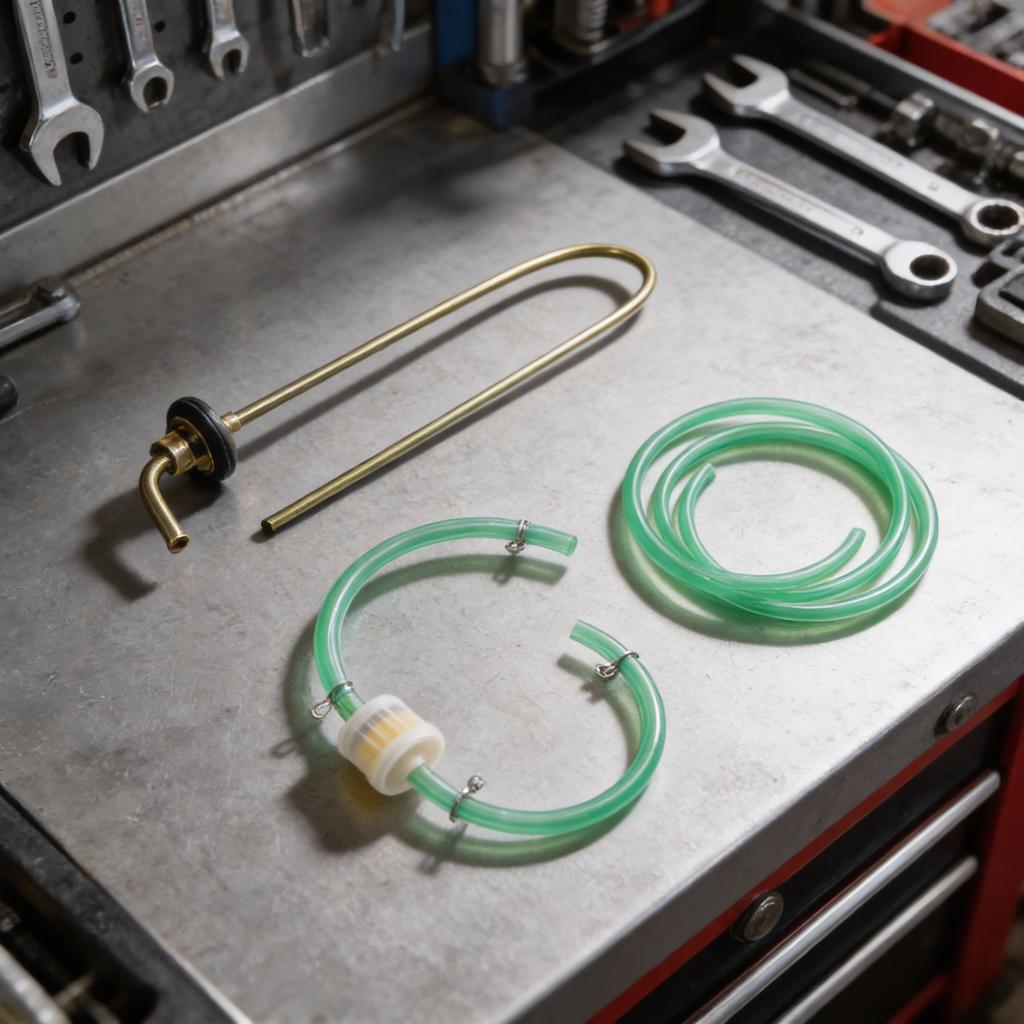 1 Set Car Fuel Line Standpipe Kit Filter For Chinese Diesel Heater Extra Capacity Tank Automotive Accessories