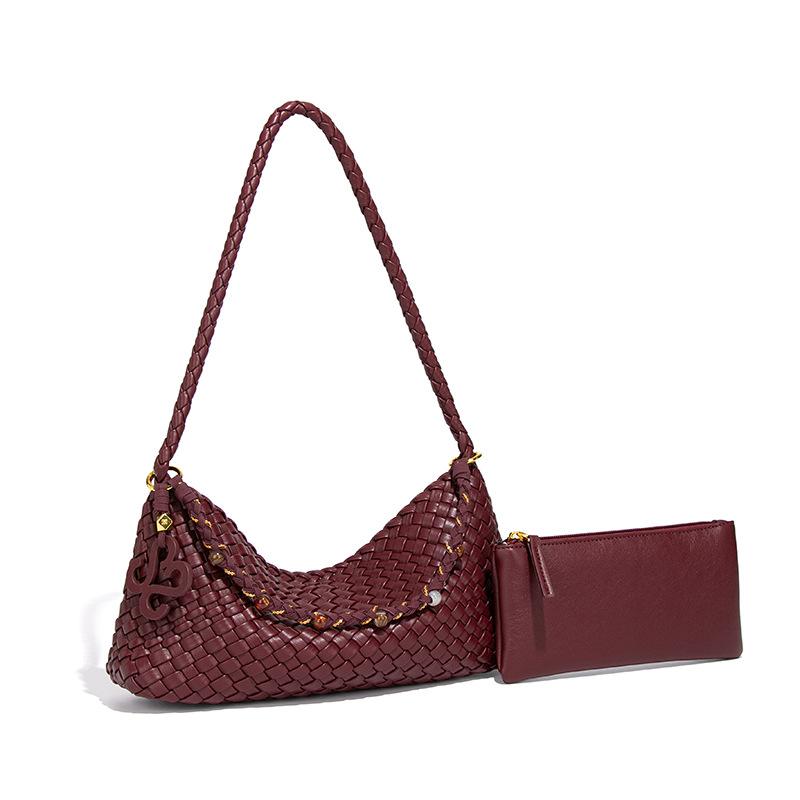 Solid Color Woven Women s Fashionable Dumpling Wrap