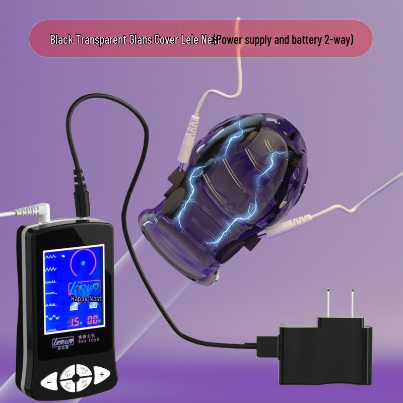 SM Choc Électrique Dispositif d'Entraînement Érotique pour Désensibilisation et Endurance du Pénis