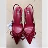 2025 New Summer High Heel Women Sandals Shoes Fashion Shallow Butterfly-knot Shoes Elegant Wedding Party Shoes