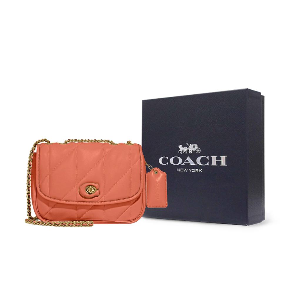 New COACH Pillow Nappa Leather Shoulder Bag, Crossbody Bag Medium Size Women's C8560-B4NOH