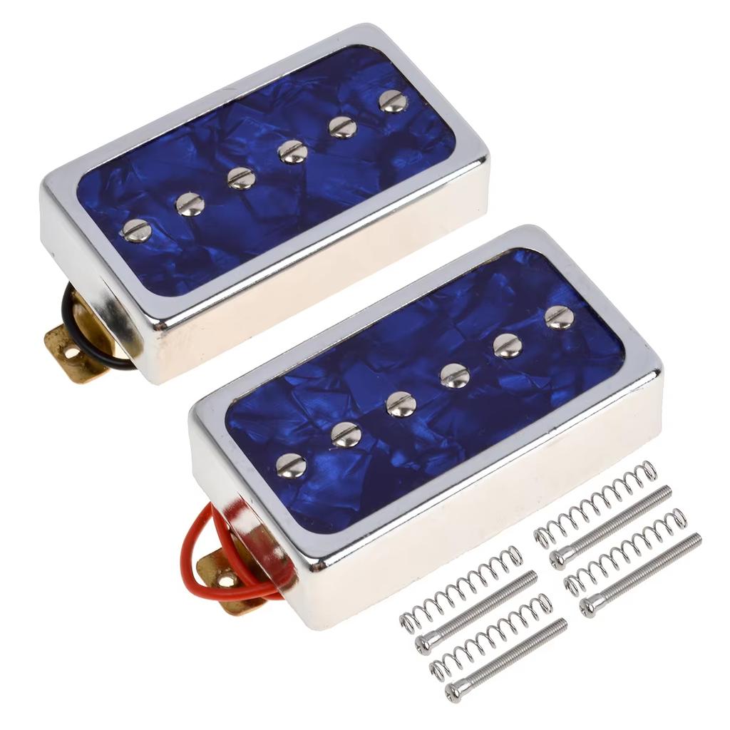 1Set Single Coil Pickups Bridge And Neck For Les Paul Lp Electric Guitar