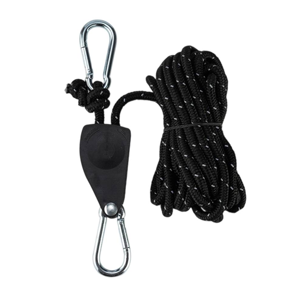 5M Length Adjustable Lanyard Pulley Hook Tent Fastener