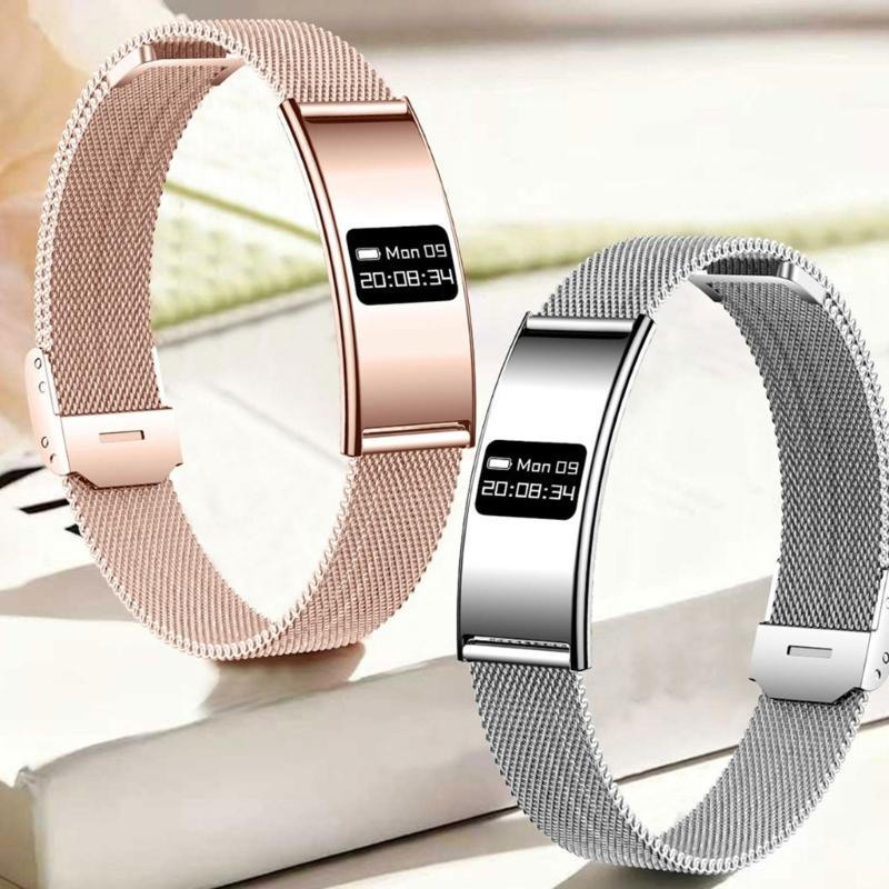 Fitness Trackers with Double Health Monitoring Multiple Platform Compatibility Magnetic Fast Charging 5-7 Days Work Time