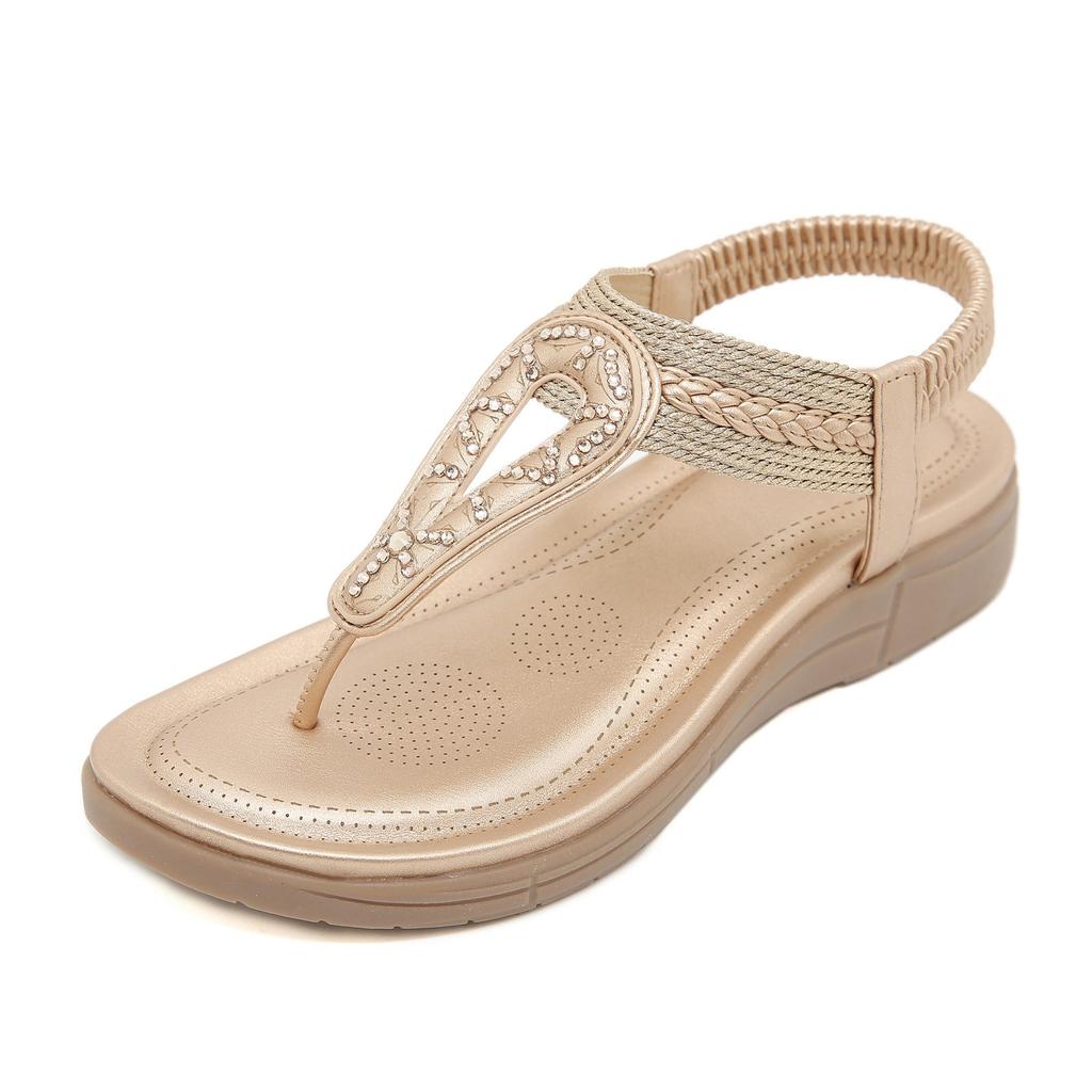 Hot Selling Women Sandals With Arch Support Comfortable Sandal Women Flip Flops Dressy Summer Walking Wedge Shoes Slippers