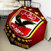 1PC Al Ahly FC Printed Umbrella Folding umbrella, automatic umbrella 8-Frame for Travel, camping Fan gifts Christmas Gifts