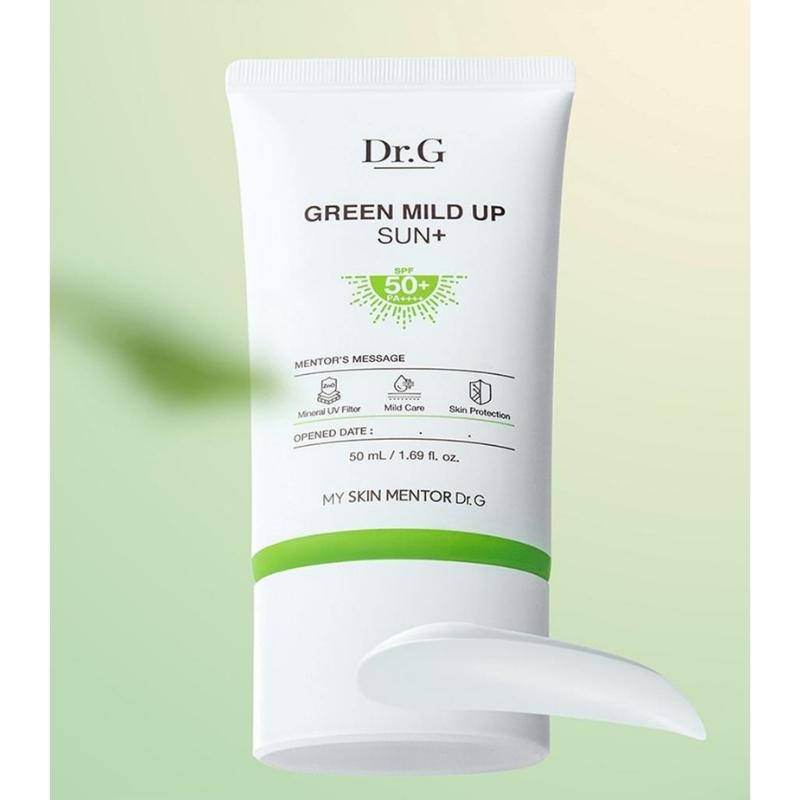 [Dr.G] Green Mild Up Sun Cream SPF50+ PA++++ 130ml (50ml x 2EA + 10ml x 3EA) / 4.40 fl. oz.