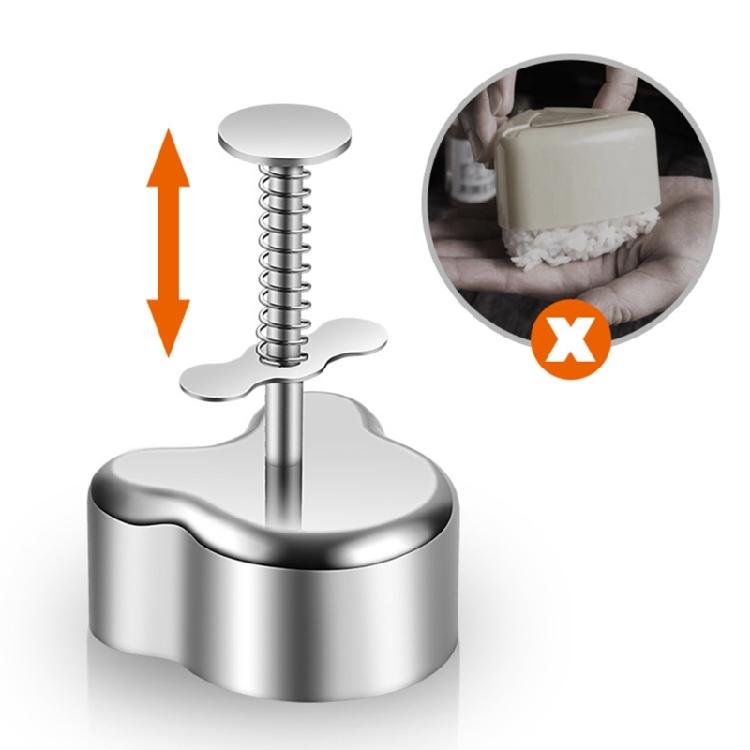 Onigiri Maker with Unique Animal Shape Stainless Steel Kitchen Sushi Molds Rice Sphere Press for Box Accessories