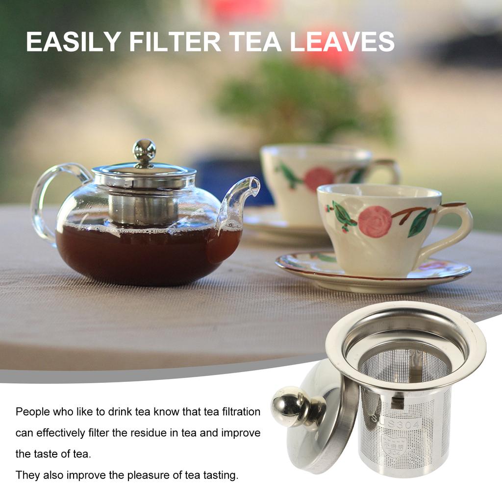 Kaffee Teekanne Sieb Maschine Edelstahl Filter Bildschirm Steilere Silber Machen