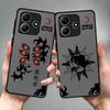 Case for Xiaomi Redmi Note 14 11 A4 14C 13C 9S 13 Pro Plus 10 12 Funda Back Phone Cover Cool Demon Slayer Kokushibo