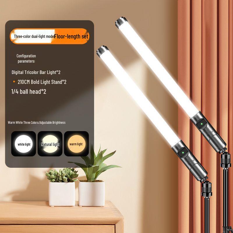 Handheld LED Photography Fill Light Stick - Portable Lighting Equipment for Photo and Live Rooms