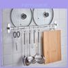 Stainless Steel Bathroom Wall Hook With Hooks For Shower Room Storage