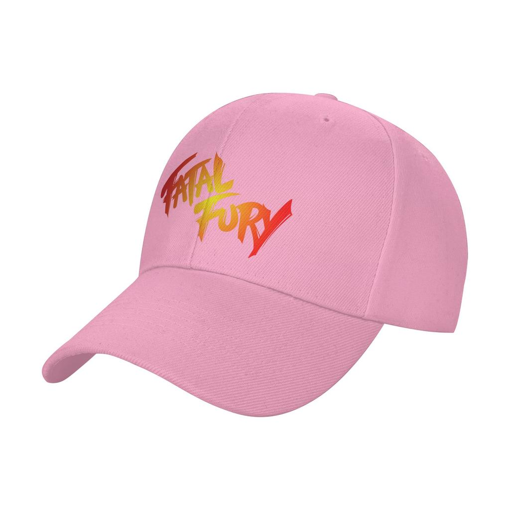 Fashion Custom Fatal Fury Terry Curved Brim Baseball Cap Baseball Cap