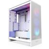 Mid-tower Case - Nzxt - Cm-h72fw-r1 - H7 Flow Rgb with Included Rgb Fans - White