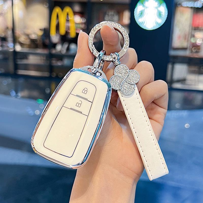 Key Covers for Women - Compatibles: Toyota Corolla, Camry, Levin, Avalon, Highlander, RAV4, CHR.