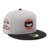 Cap 59FIFTY 14562009 NER35C4087 CUB Grey ONSPOTZ Special Order SIDE PATCH 2Tone MLB Chicago Cubs MLB Flat Visor Unisex Sun Protection UV Care Cool