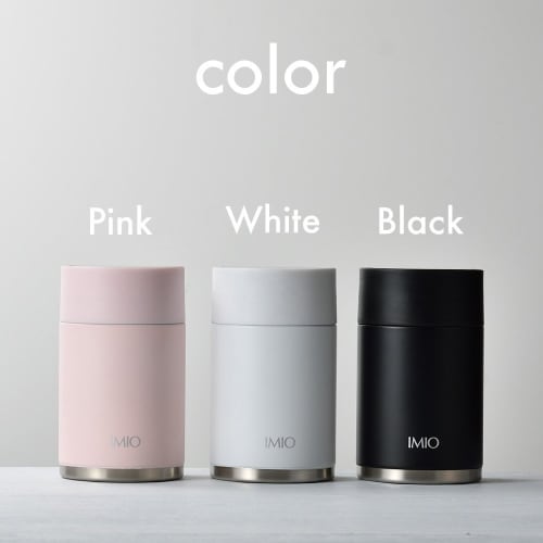 Wahei Freiz Lunch Box Soup Compact Lunch Pot Imio 300ml White Vacuum Insulated Structure Warm/Cold IM-0012