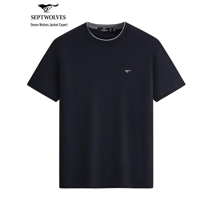 Septwolves Men s Antibacterial Cooling Crew Neck T-Shirt XXL