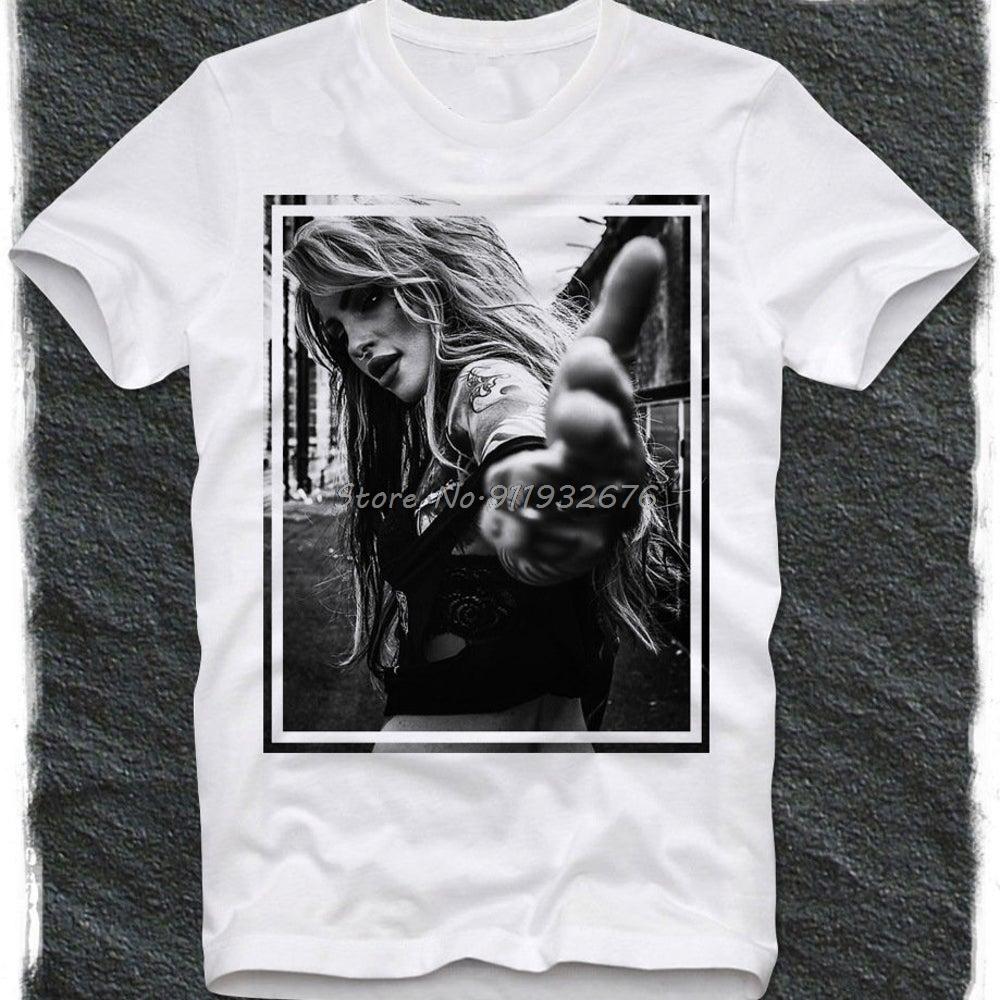 T Shirt Hot Sexy Girl Tank Swag Gangster Chicana Unisex Cotton Tshirt Streetwear Harajuku S