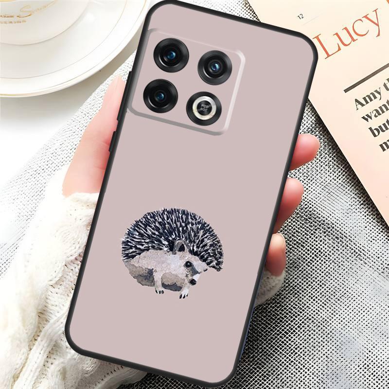 Cute Hedgehog Cover For OnePlus 15 13 13R 13T 12 12R 10T 11 10 Pro OnePlus Nord 5 CE 4 3 Lite N20 N30 Case