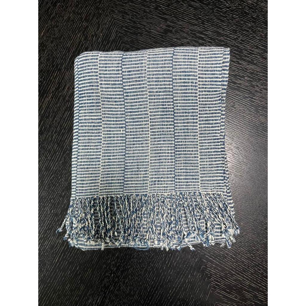 Used Emiowasu Karen Stole Indigo Dye
