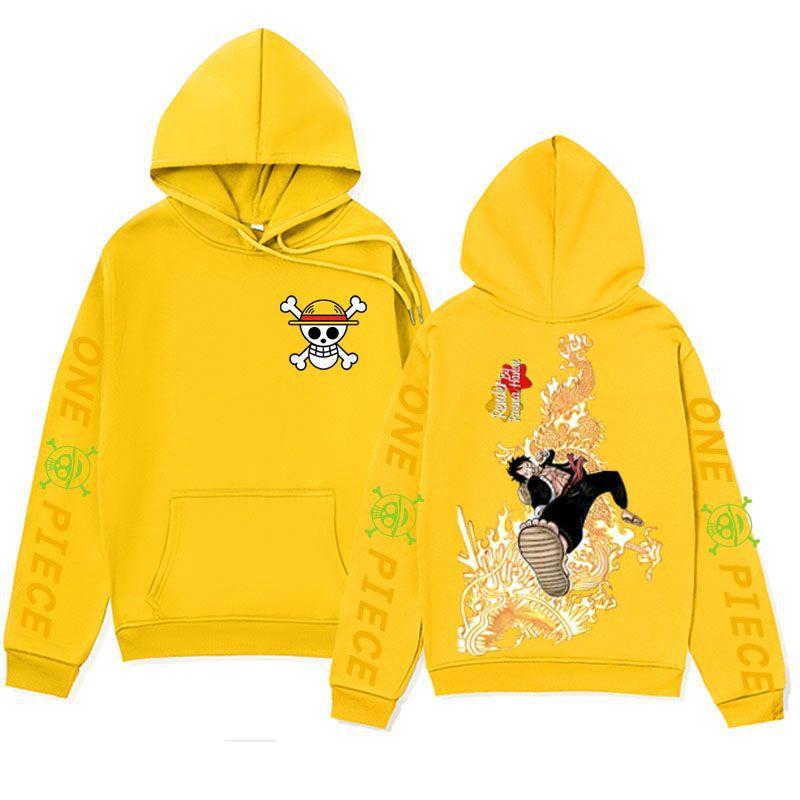 One piece One Piece Anime Hoodie Fleece, Luffy Jacket