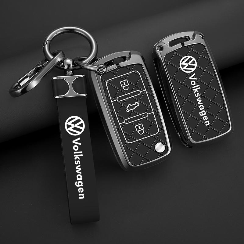 For VOLKSWAGEN VW Zinc Alloy Car Remote Key Case Cover Shell For Volkswagen VW Polo Golf Passat Tiguan Beetle Caddy T5 Up Eos Ke