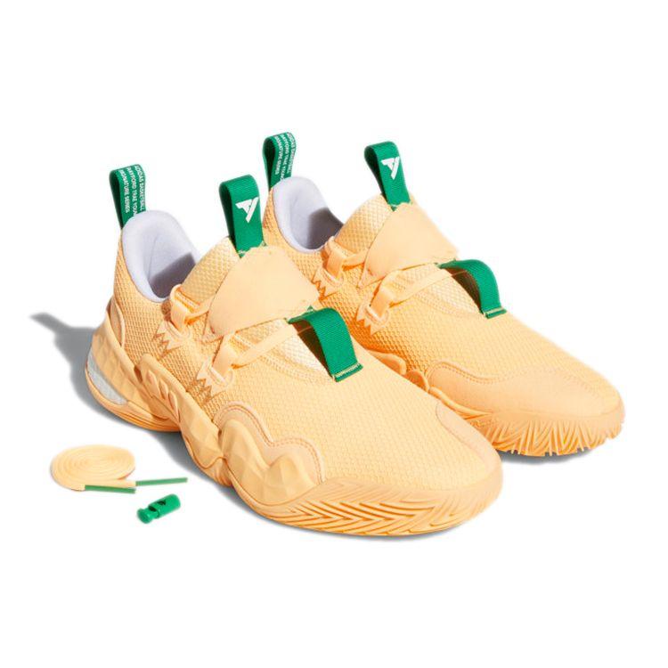 Adidas Trae Young 1 Peachtree Men Sneakers Orange Acid-Orange Team-Green GW3639