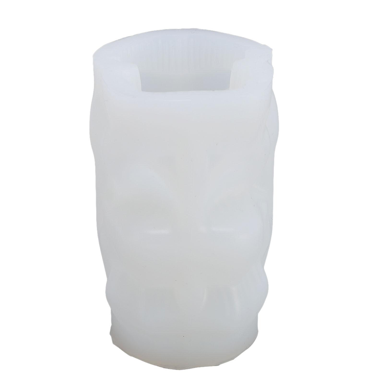 

Формы для свечей волнистой формы, многоразовые силиконовые цилиндрические формы для свечей для поделок