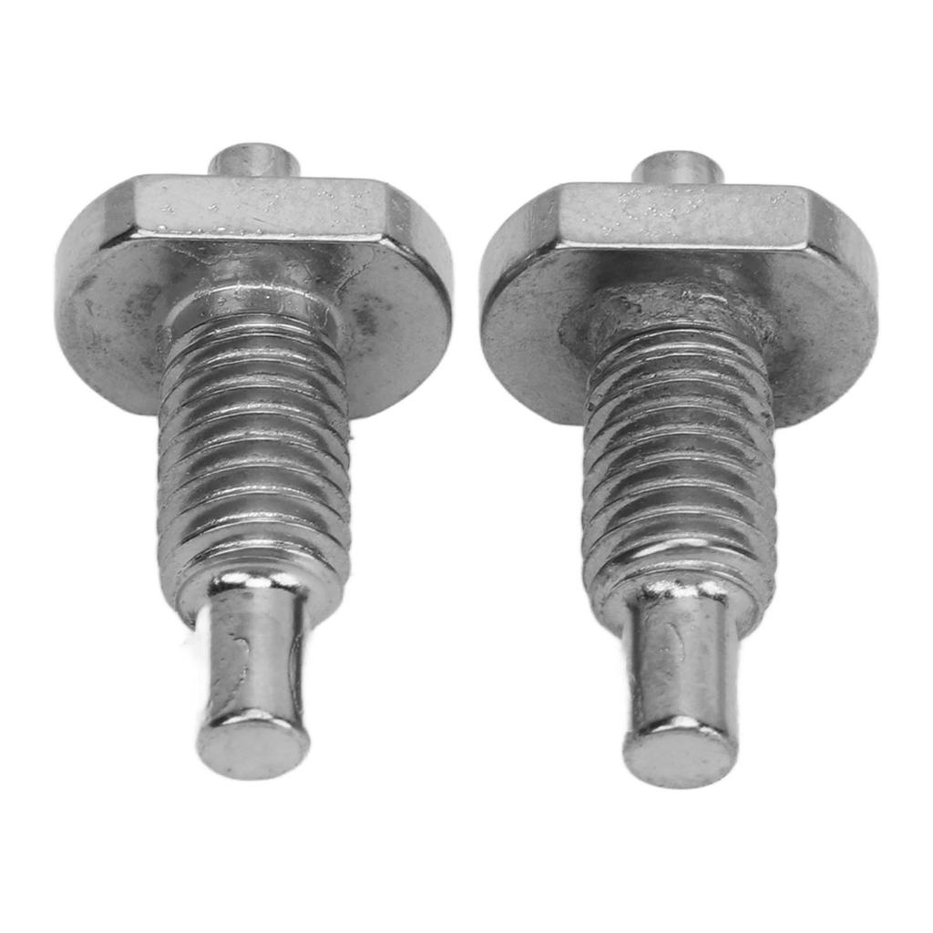 2PCS Bike Crank Arm Cap Spanner Pin Stainless Steel Bike Pin Spanner Wrench Spare Screws for
