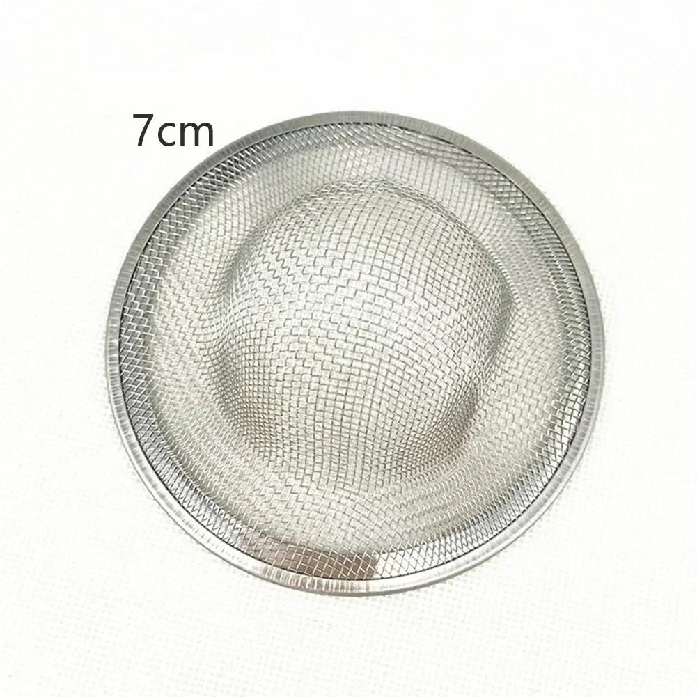 5/7/9/11cm Spülbecken Sieb Küchen Wasser Spülbecken Filter Edelstahl Badezimmer Bodenablauf Abdeckung Dusche Haarfänger Stöpsel