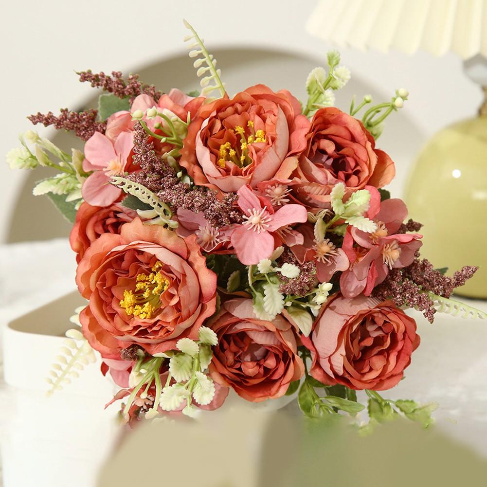 Home Decoration Plant Peony Flower Silk Flower Artificial Flower